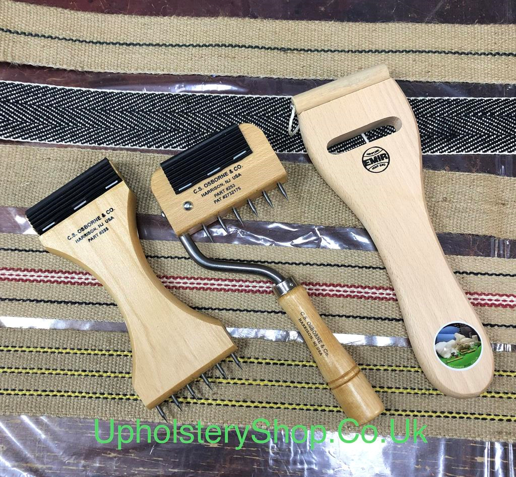 / Del Kern Upholstery Supply > C.S. Osborne  Tools - Upholstery Tools > Osborne No. 253 Gooseneck Webbing Stretcher
